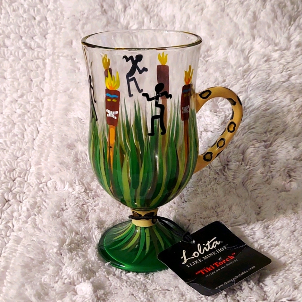 LOLITA TIKI TORCH HOT BEVERAGE MUG